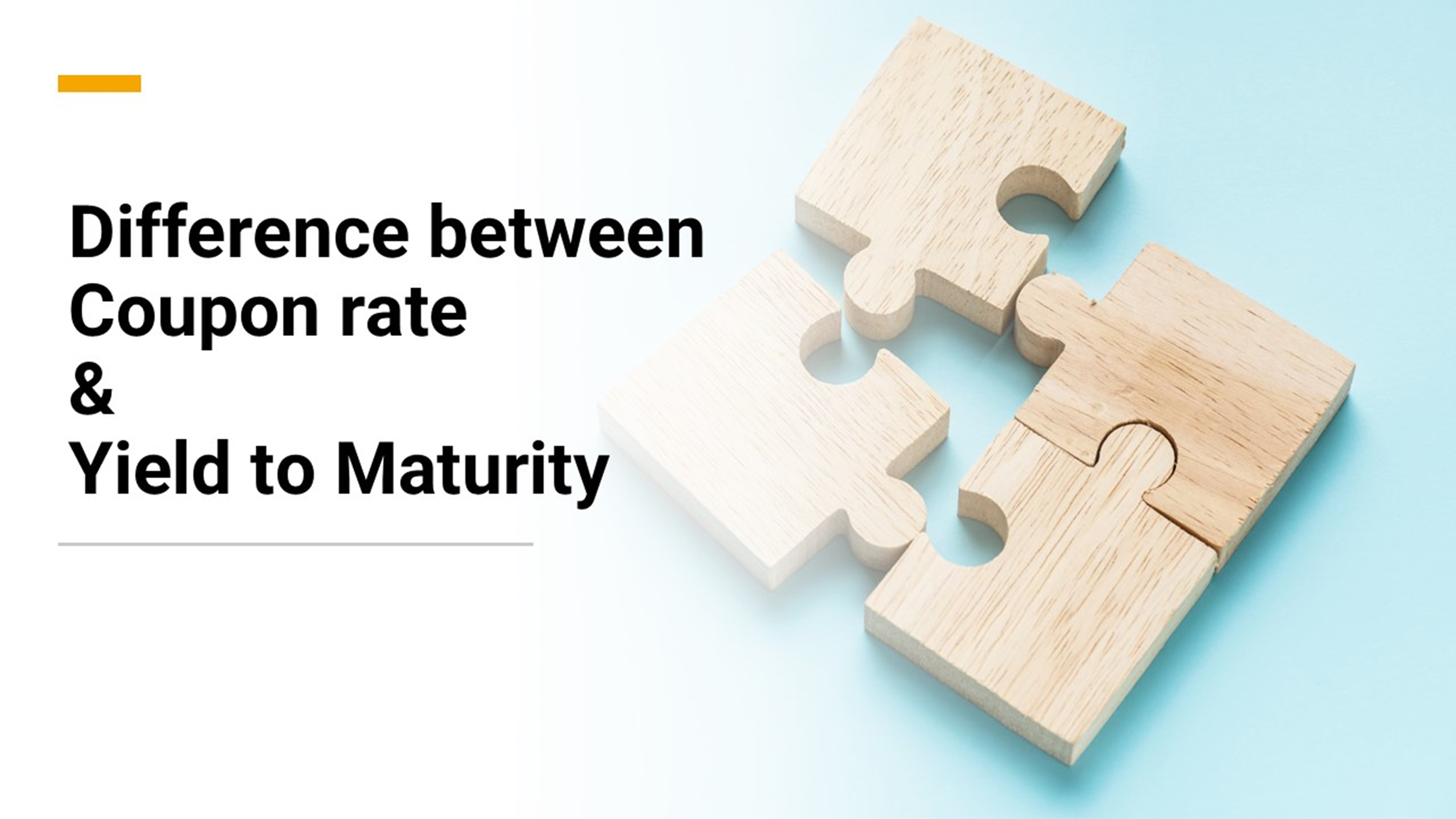 Difference Between Coupon Rate and Yield to Maturity Explained